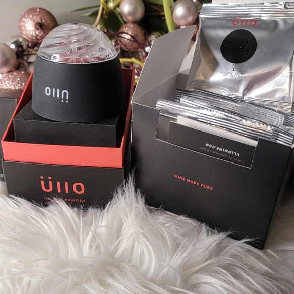 Bundle of 3Ullo Wine Purifier  Ullo Full Bottle Replacement Filter and Crate&Bar - Picture 8 of 13
